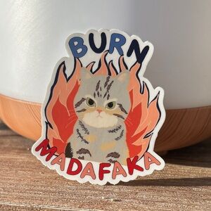 Cat Sticker Waterproof